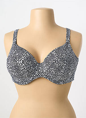 Haut de maillot de bain noir ELOMI pour femme