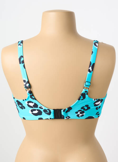 Haut de maillot de bain haut soutien-gorge emboitant haut soutien-gorge emboitant bleu ELOMI femme