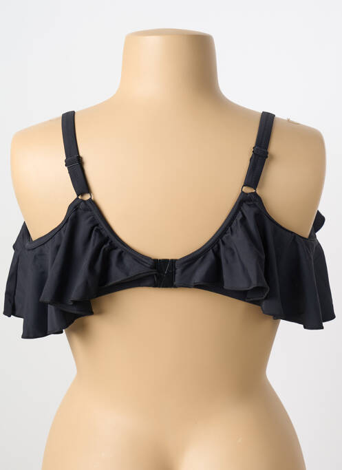 Haut de maillot de bain noir ELOMI femme