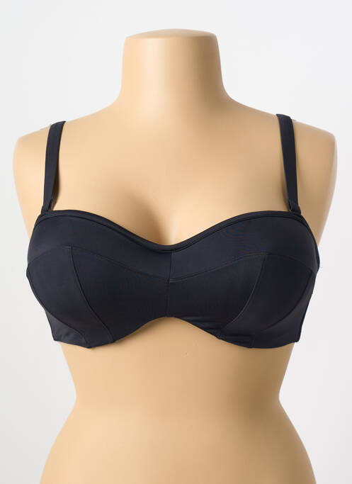 Haut de maillot de bain noir ELOMI pour femme