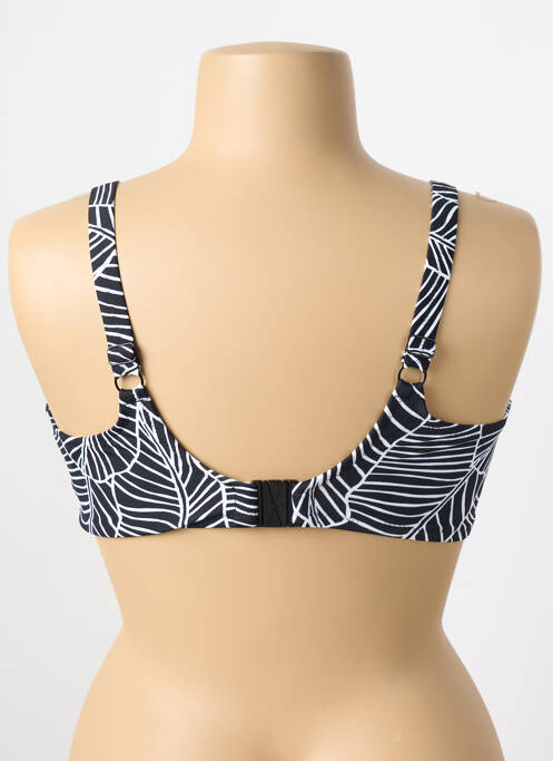 Haut de maillot de bain noir ELOMI femme