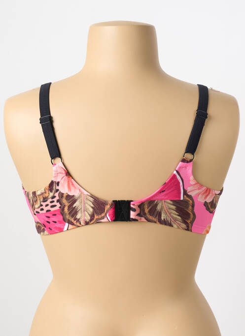 Haut de maillot de bain rose ELOMI femme