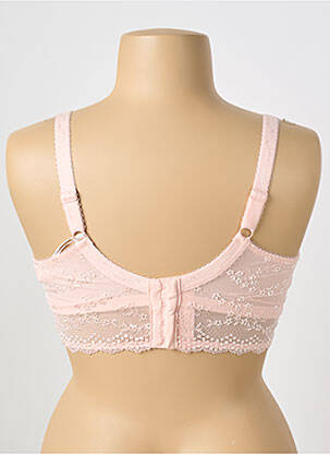 Soutien-gorge légère et transparente haut soutien-gorge emboitant rose ELOMI femme