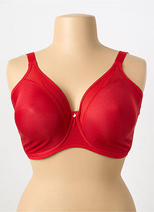 Soutien-gorge bretelle multi position haut soutien-gorge emboitant rouge ELOMI femme
