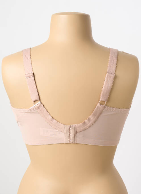 Soutien-gorge effet matière satinée haut soutien-gorge emboitant chair ELOMI femme