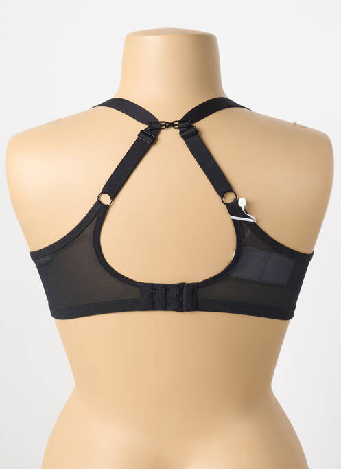 Soutien-gorge bretelle multi position haut soutien-gorge emboitant noir ELOMI femme