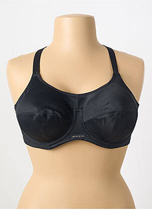 Soutien-gorge bretelle multi position haut soutien-gorge emboitant noir ELOMI femme