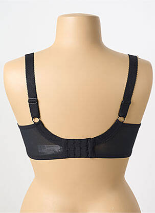 Soutien-gorge effet matière satinée haut soutien-gorge moulé noir ELOMI femme