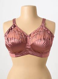Soutien-gorge sans armature haut soutien-gorge emboitant rose ELOMI femme