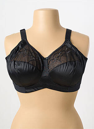 Soutien-gorge sans armature haut soutien-gorge emboitant noir ELOMI femme
