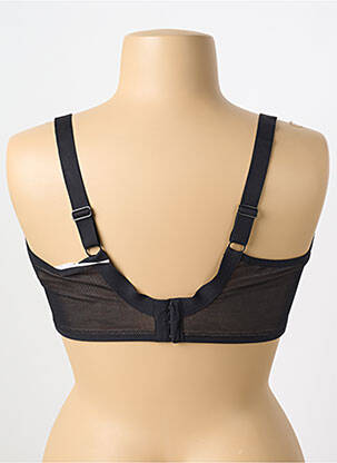 Soutien-gorge légère et transparente haut soutien-gorge emboitant noir ELOMI femme