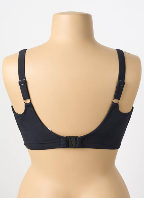 Soutien-gorge effet matière satinée haut soutien-gorge emboitant noir ELOMI femme