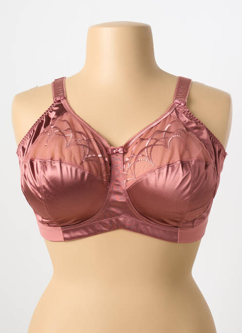 Soutien-gorge sans armature haut soutien-gorge emboitant rose ELOMI femme