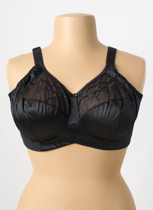 Soutien-gorge sans armature haut soutien-gorge emboitant noir ELOMI femme