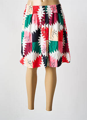 Jupe mi-longue coupe évasée rouge ATELIER EVÈNE femme