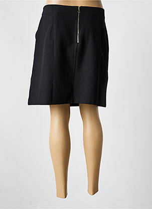 Jupe courte taille à pinces noir JUS D'ORANGE femme