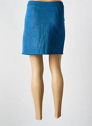 Jupe courte poches bleu MOËWY femme