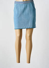 Jupe courte poches bleu MOËWY femme