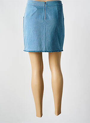 Jupe courte poches bleu MOËWY femme