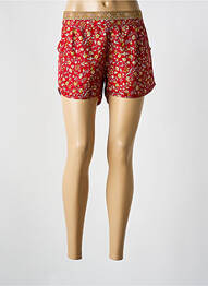 Short taille normale taille normale rouge COLINE femme