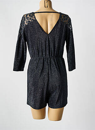 Combishort coupe cintrée manches 3/4 noir JUS D'ORANGE femme