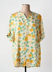 Blouse jaune LUSA pour femme seconde vue