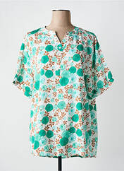 Blouse vert LUSA pour femme seconde vue