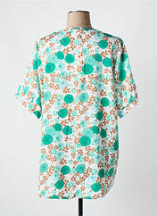 Blouse vert LUSA pour femme seconde vue