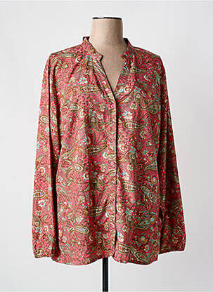 Chemisier orange COLINE pour femme