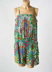 Combishort vert COLINE pour femme seconde vue