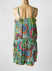 Combishort vert COLINE pour femme seconde vue