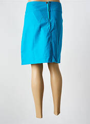 Jupe mi-longue bleu COLINE pour femme seconde vue