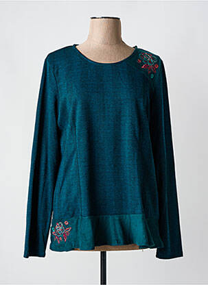 Pull vert COLINE pour femme