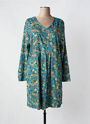 Robe courte bleu COLINE pour femme seconde vue