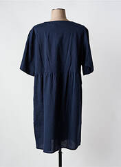 Robe mi-longue bleu COLINE pour femme seconde vue