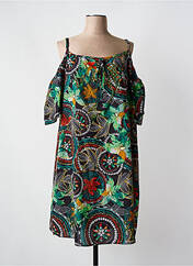 Robe mi-longue noir COLINE pour femme seconde vue