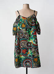 Robe mi-longue noir COLINE pour femme seconde vue