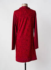 Robe mi-longue rouge COLINE pour femme seconde vue