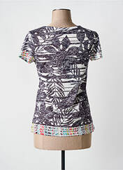 T-shirt gris ZELIA pour femme seconde vue