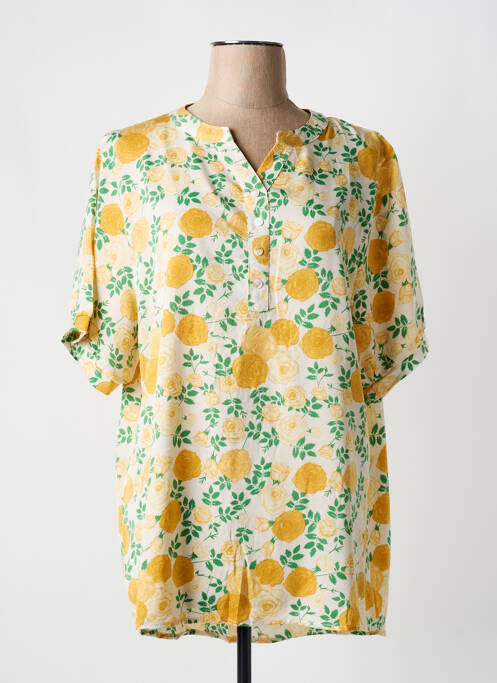 Blouse jaune LUSA pour femme