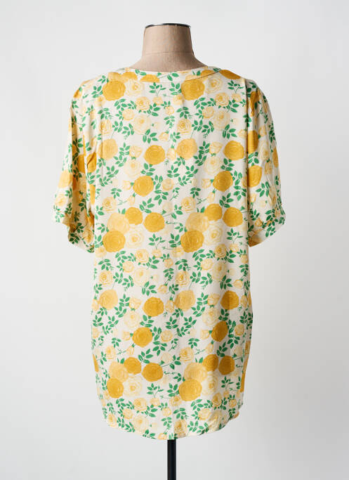 Blouse jaune LUSA pour femme