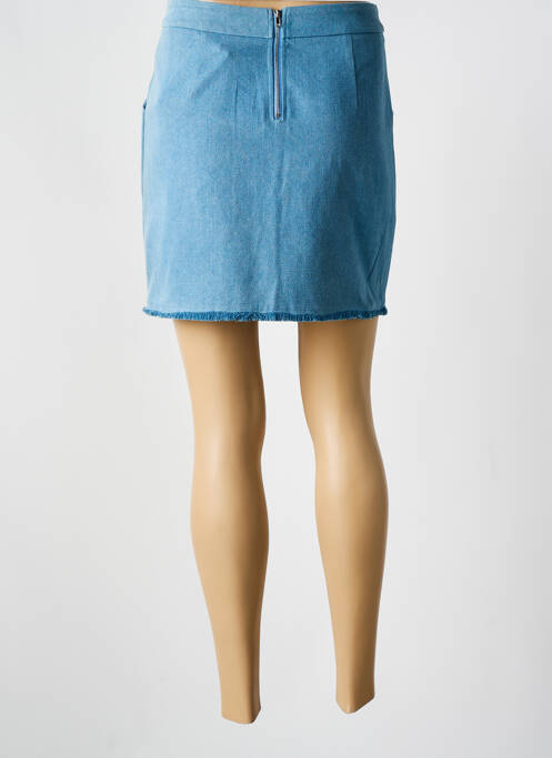 Jupe courte bleu MOËWY pour femme
