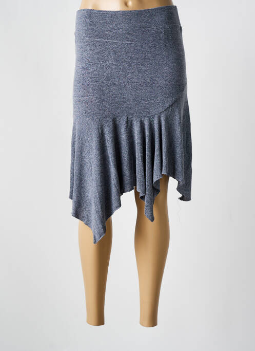 Jupe longue gris COLINE pour femme