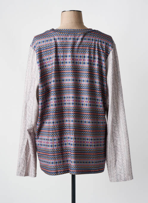 Pull tunique gris COLINE pour femme