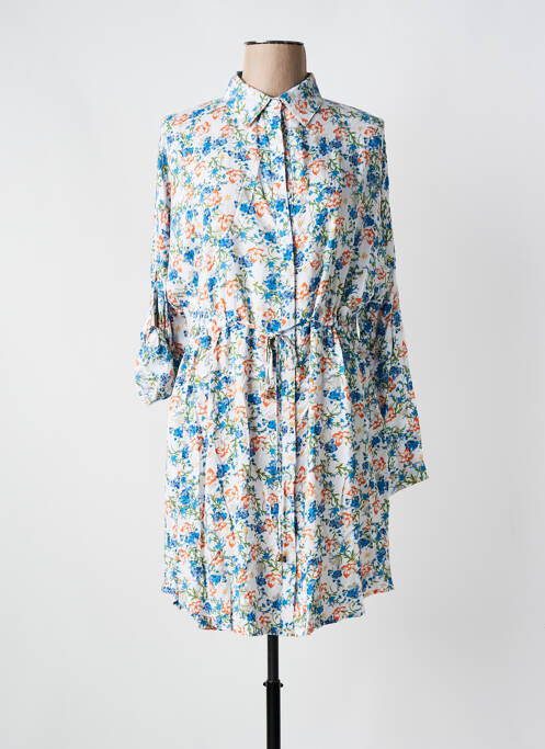 Robe courte bleu LUSA pour femme