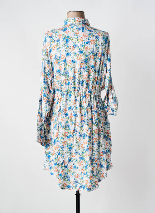 Robe courte bleu LUSA pour femme