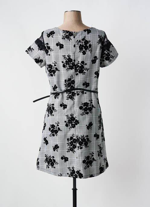 Robe courte gris JUS D'ORANGE pour femme