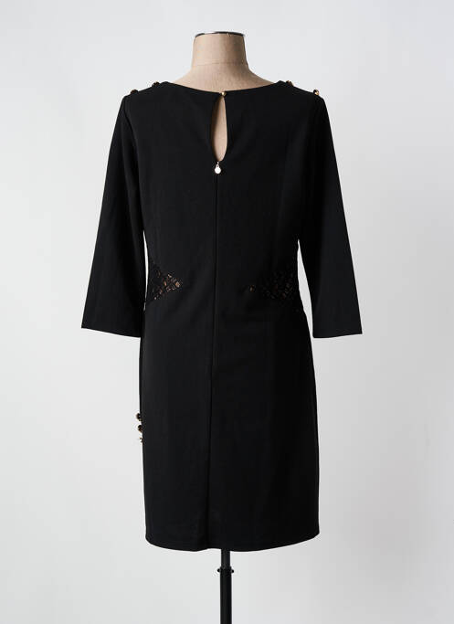Robe mi-longue noir JUS D'ORANGE pour femme
