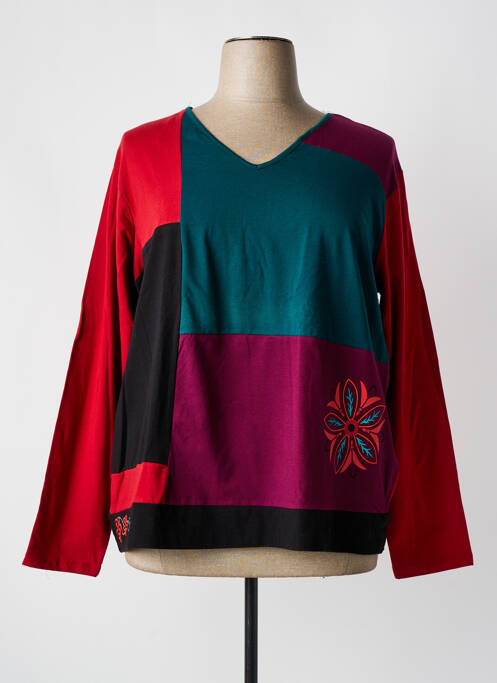 T-shirt orange COLINE pour femme