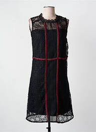 Robe mi-longue sans manche sans manche noir JUS D'ORANGE femme